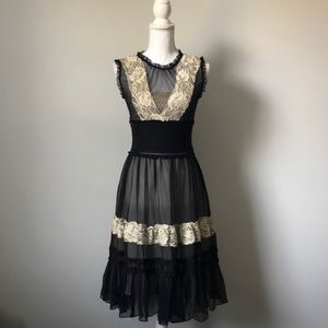 BCBGMaxAzria Black Dress
